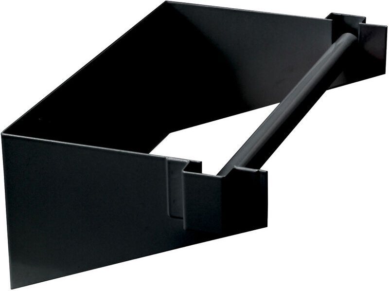 Papierrollenhalter für Werkzeugwagen, L338,40xT192xH120mm, ral 9005 - ADB