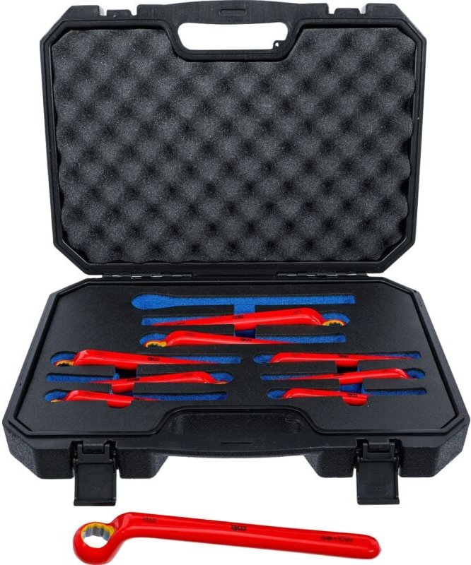 VDE-Ringschlüssel-Satz tief gekröpft sw 10 - 24 mm 9-tlg.