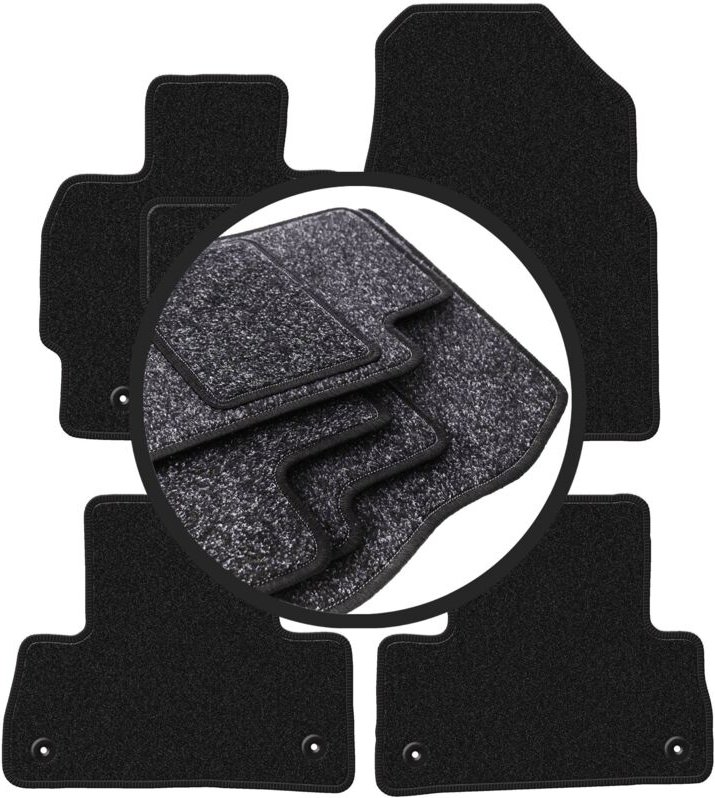ANTHRA Autofußmatten für: Mazda CX-7 SUV (2009-2012)