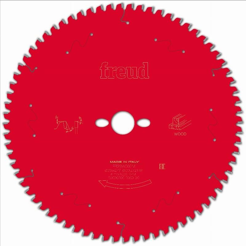 Sägeblatt für Handkreissäge FREUD - Ø305 2,4/1,8 AL30 Z72 BA -5° - F03FS09763 -FR29W002M