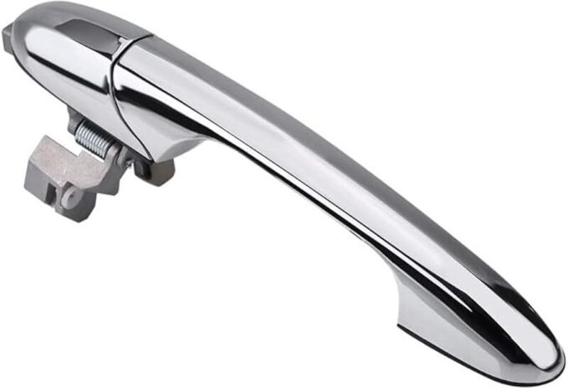 Rechter Beifahrer-Außentürgriff, F-iat 500 500, Rechtslenkerseite, Außengriff, kompatibel mit 735451696, Chrom