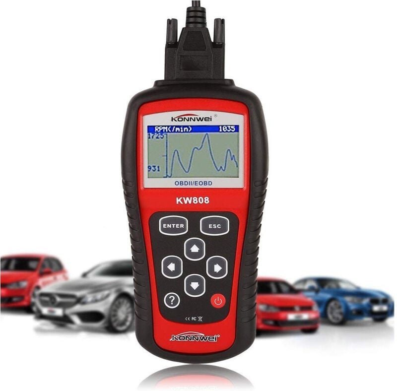 Thumbnail - Trade Shop Traesio - Trade Shop - tester obd OBD2 obdiieobd pcm code code errorieries auto KW808 -