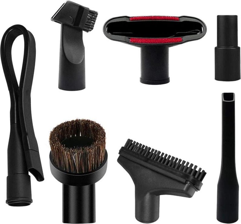 Thumbnail - Universeller 32 Mm (1 1/4 Vakuum AufsäTze) und 35 3/8 ) ZubehöR Pinsel Kit 7 StüCk