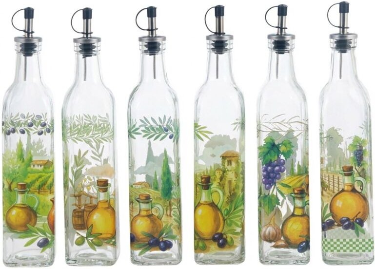 Signes Grimalt Oiler 6U Utensilien Transparente Ölkanne – 29 x 6 x 6 cm