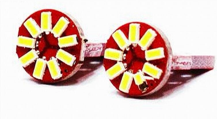 Maxtech - Trade Shop L-P057 12V 9 led 2W 6000K ultra helle canbus positionslampen -