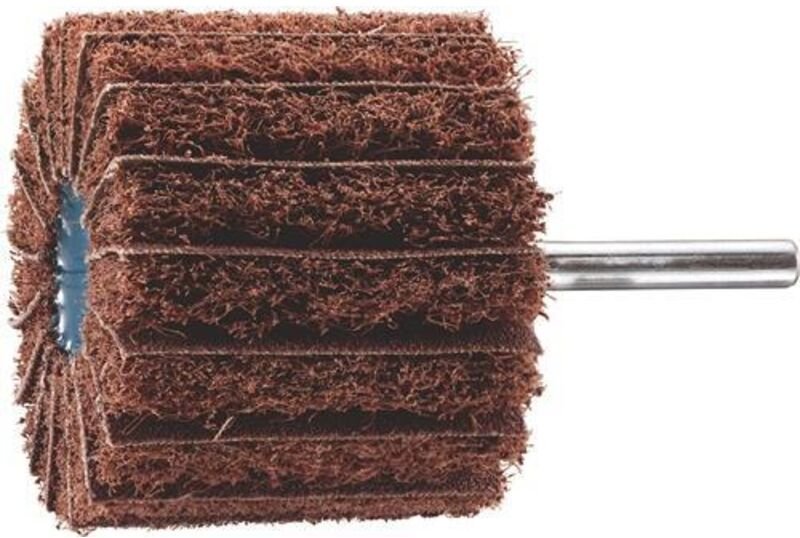 Fächerschleifer polinox pnz Ø60xH50mm K.80 Alu.6mm Pferd