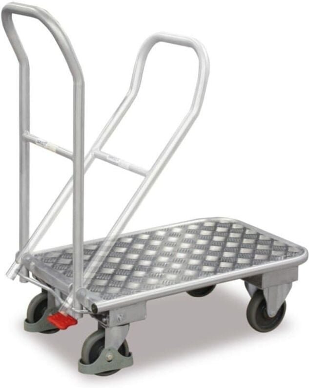 VARIOfit Klappbügelwagen mit Schiebebügel aus Aluminium 720x450mm