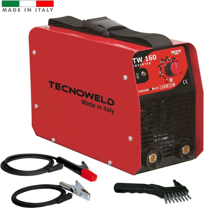 Tecnoweld - MMA-SCHWEIßGERÄT mit inverter technologie TW160 130 amp