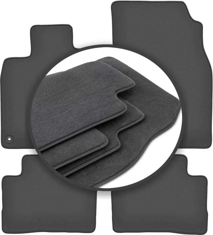 Premium-Fußmatten für: Nissan Qashqai II J11 Crossover (2013-)