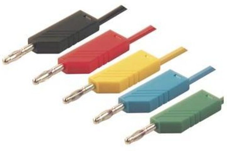 Messleitung 4 mm 100 cm - blau (mln-sil 100/1)