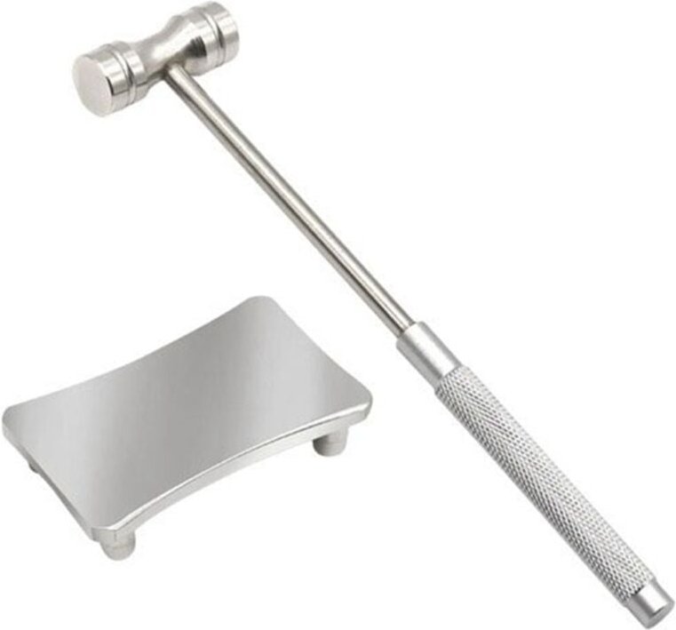 Thumbnail - 2-teiliges Set Mini-Hammer-Uhrenreparaturwerkzeuge, doppelköpfiger Schmuckhammer, kleines Werkzeug zum Entfernen von Arm...