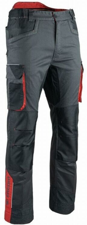 Stretchhose Facom Strap Schwarz/Grau/Rot Größe 46 - FXWW1011E-46