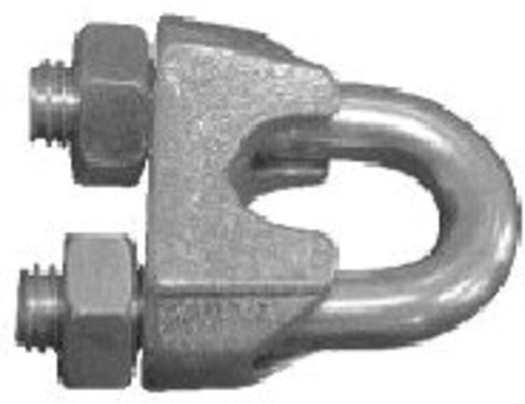 Verzinkt Seilklemme 10mm Din741 - Zac 10