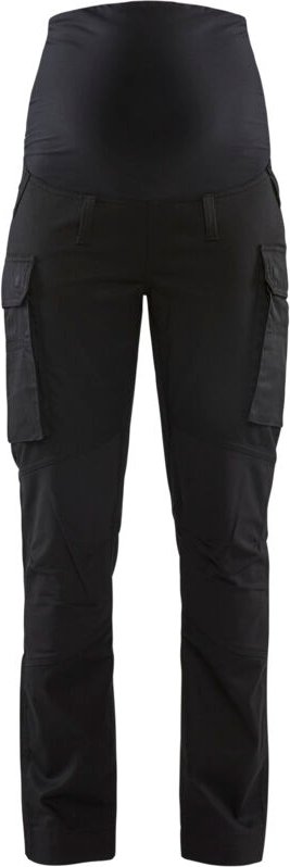 Schwangerschaftshose mit Stretch-Unterstützung 2D 7101 - Schwarz L