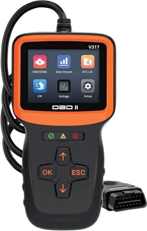Thumbnail - OBD2-Scanner-Diagnosetool, Fahrzeug-Check-Engine-Code-Lesegeräte mit Reset & I/M-Bereitschaft und mehr, OBDII/EOBD-Diagn...
