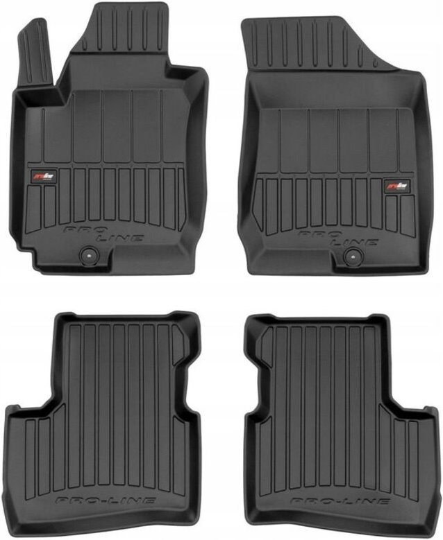 Gummimatten und Fußmatten KIA CEED 1 2007-2012 3D Mulde