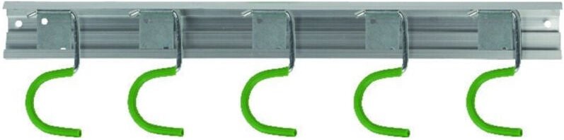 Alu-Geräteleiste 5 Haken fw