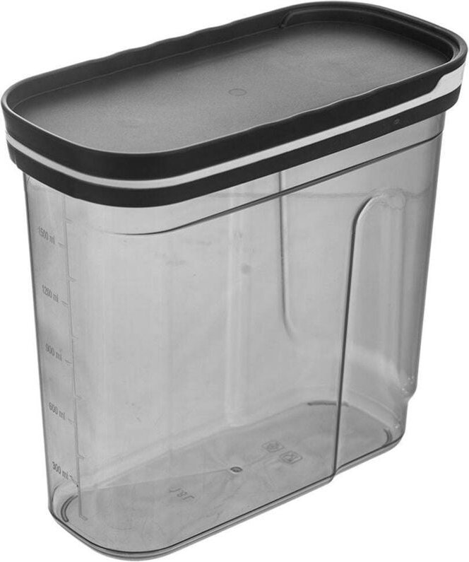 Northix - Practical container with dosing lid and measuring scoop