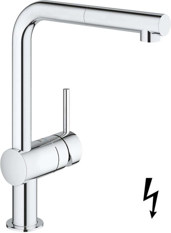 Minta - Spültischarmatur mit ausziehbarem Auslauf, SmartControl, verchromt 31397000 - Grohe
