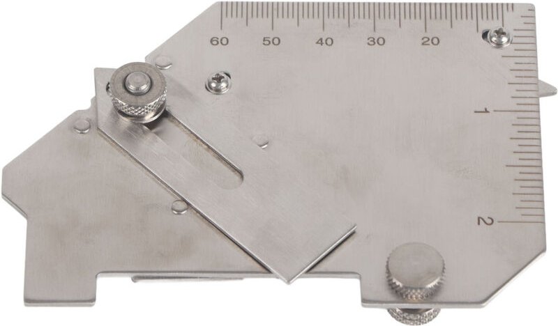 Brückennockenlehre, nicht leicht zerkratzt 156G Schweißunterschnittlehre, verschleißfeste Verbindungen für geschweißte O...