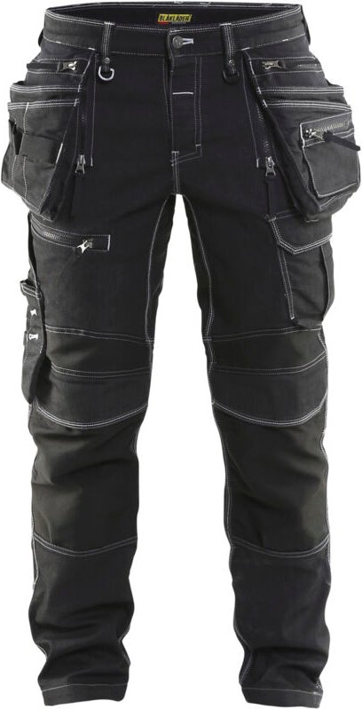 Arbeitshose X1900 Artisan Stretch 2D 1990 – Schwarz 2XL – FR(52) – SE(C58) – Normen