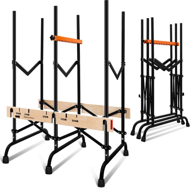 Tolletour - Sägebock von Brennholz stabil Motorsäge Säge Holzsägebock Sägegestell