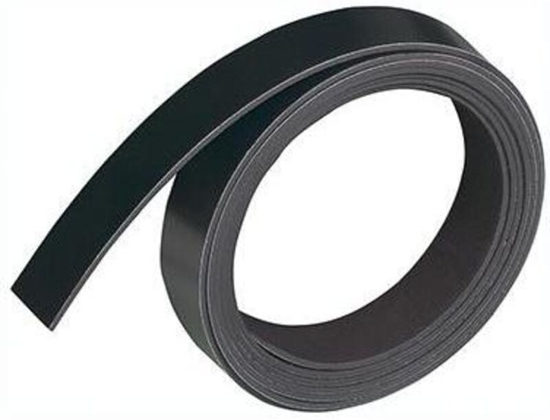 Thumbnail - Franken - Magnetband 10 mm x 1 m (b x l) schwarz 10 mm x 1 m (b x l) schwarz