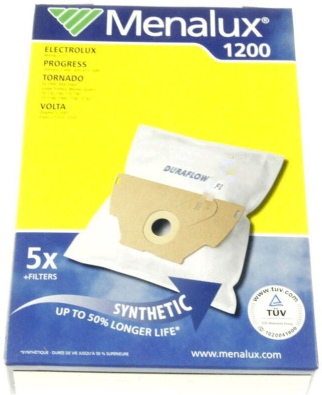 Ersatzteil - Set aus 5 Beuteln + 1 Mikrofilter - - tornado Electrolux uralux, hoover, volta
