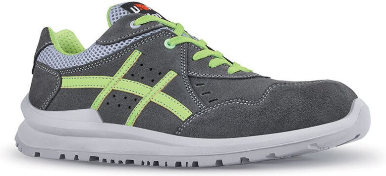 Sicherheitsschuhe niedrig KIMI S1P SRC - Grau/Limette Grün 46