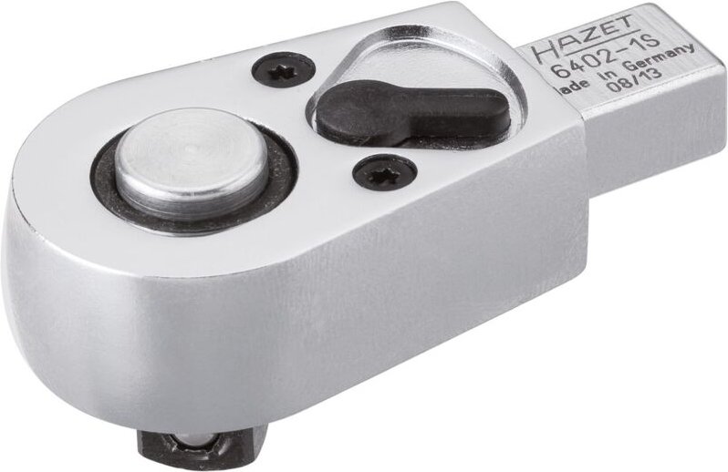 Thumbnail - Einsteck-Umschaltknarre, Einsteck-Vierkant 9 x 12 mm, Vierkant massiv 10 mm (3/8), Art.Nr. 6402-1S - Hazet