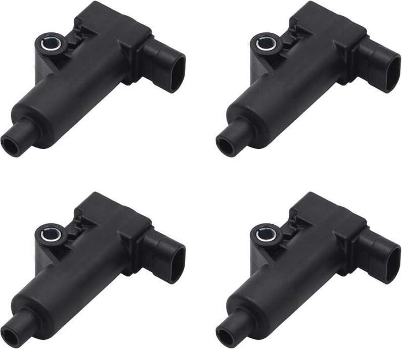 Tlily - 4X Zündspule für 28198992 8B 11A 33100-116-0000 für 500CC 700CC HS500 HS700 atv utv efi