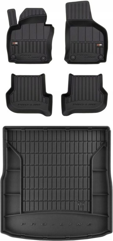 SET 3D Gummimatten VW Golf 6 Kombi 2008-2012