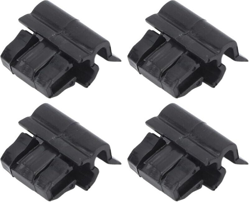 KZQ - 4 pezzi Fibbie per paraurti anteriore 147287200C 110696100C per modello 3, clip di ricambio per baule anteriore pe...