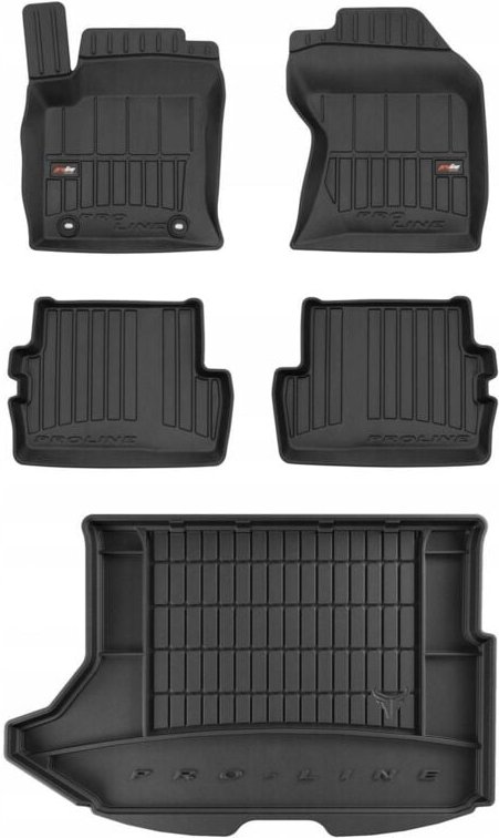 Thumbnail - 3D SET Fußmatten und Fußmatten Ford Focus Mk1 Limousine 1998-2006