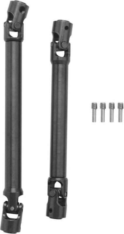 Tlily - für axial RBX10 Ryft AXI03005 2-Teiliges Metall Getriebe Antrieb Welle 1/10 rc Crawler Auto Upgrade Teile Zubehö...
