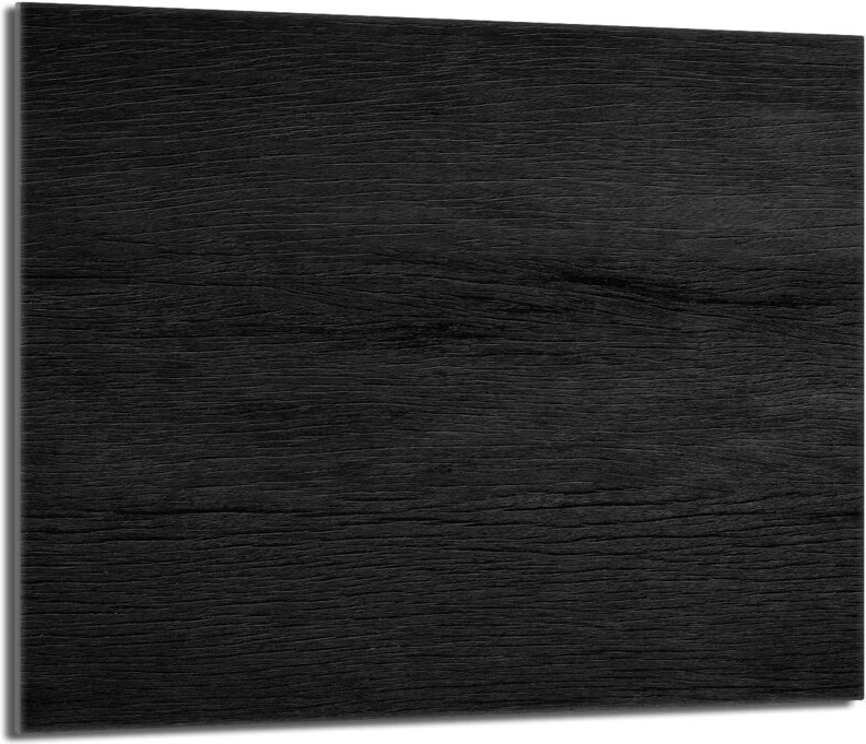 Glasschutzplatte für Herd 60x52 Schwarz