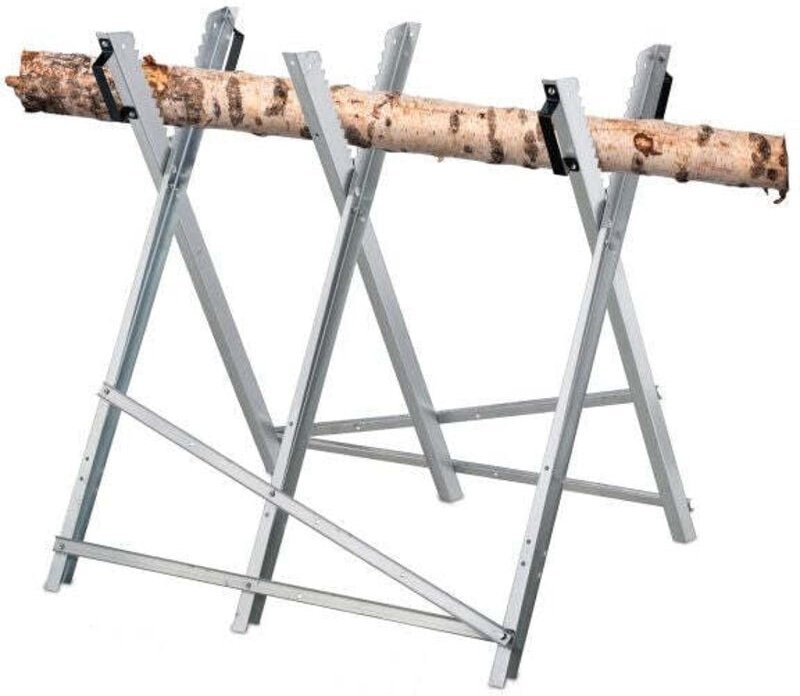 Klappbarer sagestander aus metall