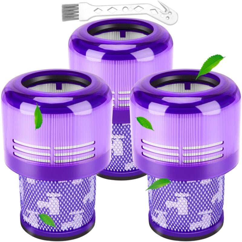 Thumbnail - Filter für Dyson V11, 3er-Pack Ersatzfilter für Dyson V11 V15 SV14 SV17 SV22 Detect Animal Absolute Extra Pro Torque Dri...