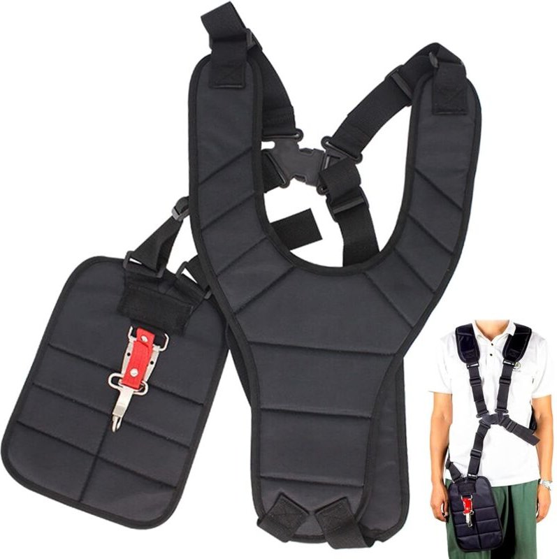 Doppelter Freischneidergurt, verstellbarer Gurt, Freischneidergurt, für Freischneider-Rasenmäher, universelles Gartenmas...