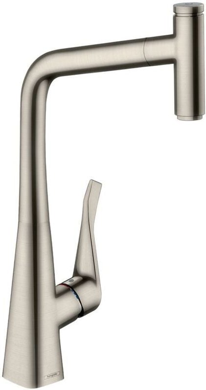 Metris M71 Einhebel-Küchenmischer 320, Ausziehauslauf, - Hansgrohe