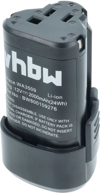 Thumbnail - Vhbw - 1x Akku kompatibel mit Worx WX125.1, WX125, WX125.3, WU924, WX125.5, WX125.3 D-Lite, WX125.4 Werkzeug (2000 mAh, ...
