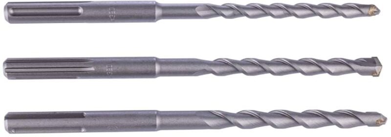 Bohrer Set ø 16/18/20 mm für Bohrhammer DH1200MAX - Scheppach