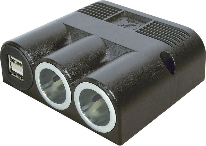 67324501 Zigarettenanzünder-Verteiler Anzahl Zigarettenkupplungen 2 x Schnittstellen: usb - Procar