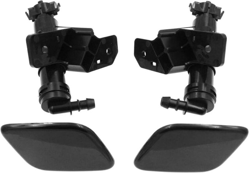 Woosien - Scheinwerfer-Waschdüse, Scheinwerfer-Reinigungsspray, Pumpe + Abdeckkappe für Sorento Um 2015–2018, 98671 C5