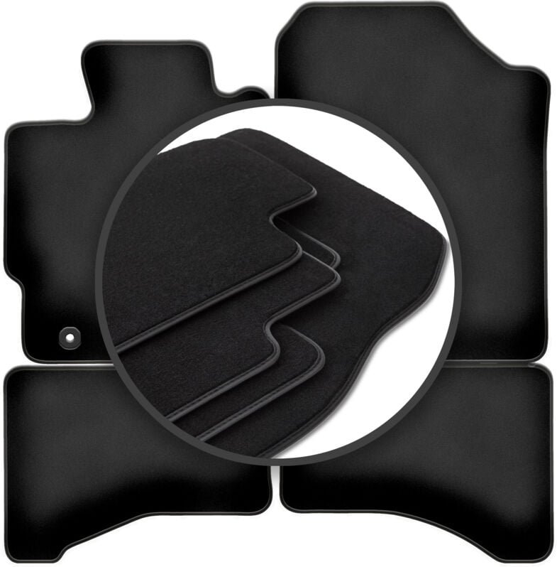 Premium-Fußmatten für: Toyota Yaris III Hybrid Fließheck (2013-2017)