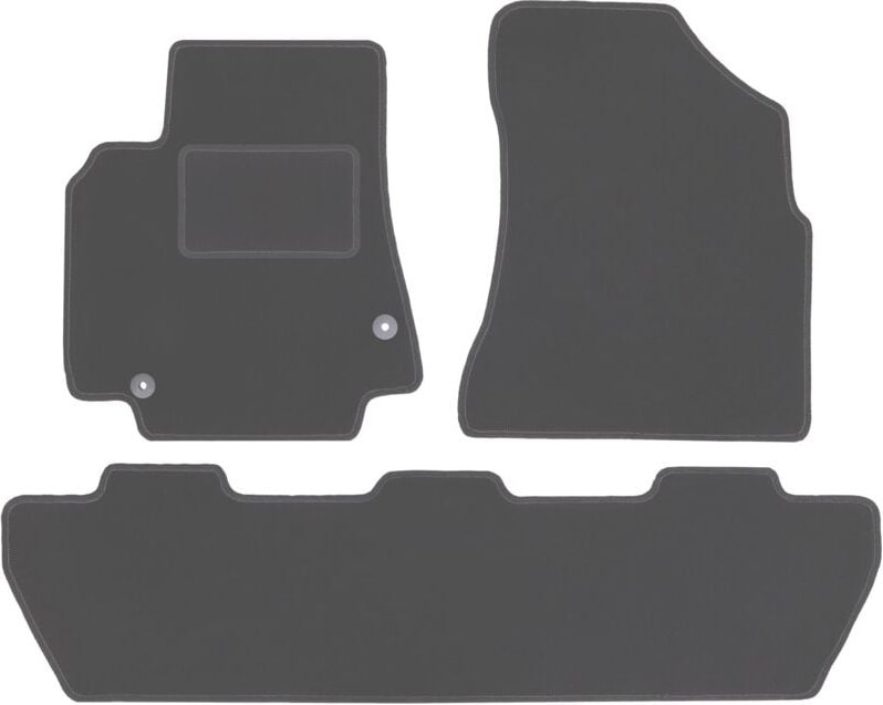 Graphite Automatten für: Peugeot Partner II Kombivan, Tepee, 5-Sitzer (2008-2018)