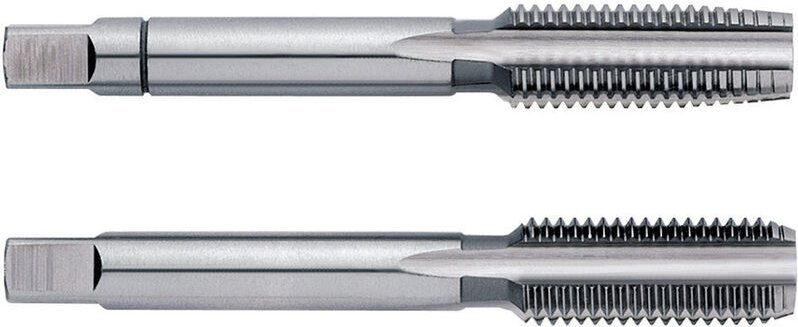 Exact 00601 Handgewindebohrer-Set 2teilig metrisch fein Mf32 1.5 mm Rechtsschneidend DIN 2181 HSS