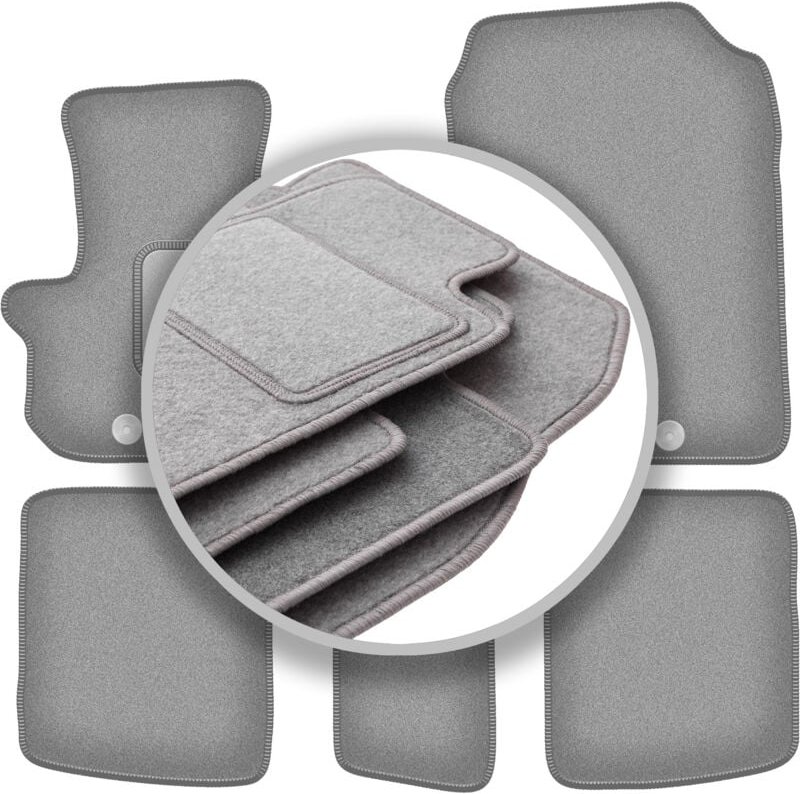 Graue Automatten für: Toyota IQ Fließheck (2009-)