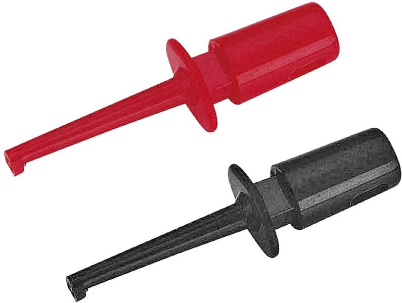 Abgriffklemme Löten cat i Schwarz, Rot - Voltcraft