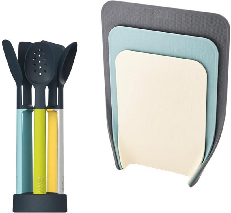 Joseph Joseph 3 Schneidebretter + 5 Küchenhelfer